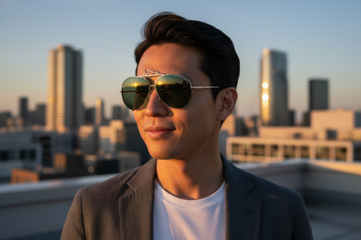 [glasses-front-view] Porsche Design P8478 (B)