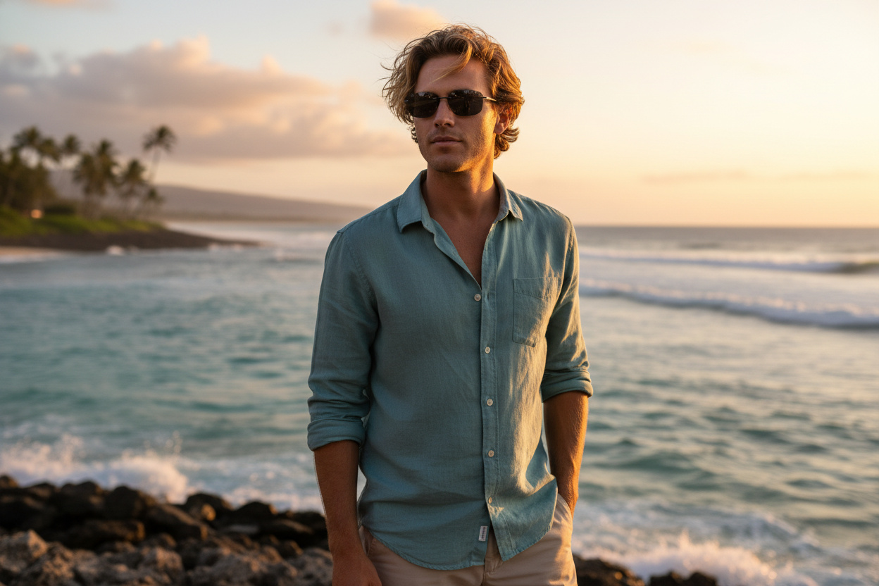 Vista frontal Maui Jim Ohai (334-02)