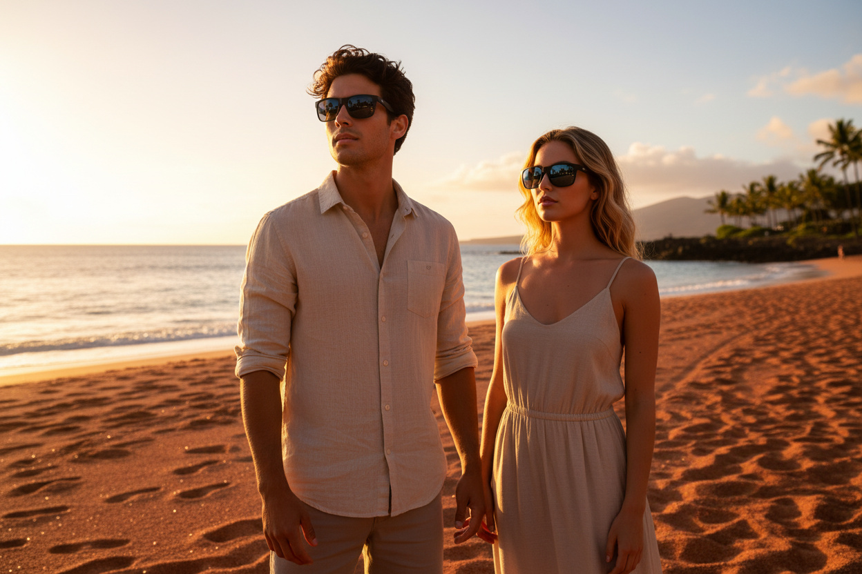Elölnézet Maui Jim Red Sands (432N-2M)