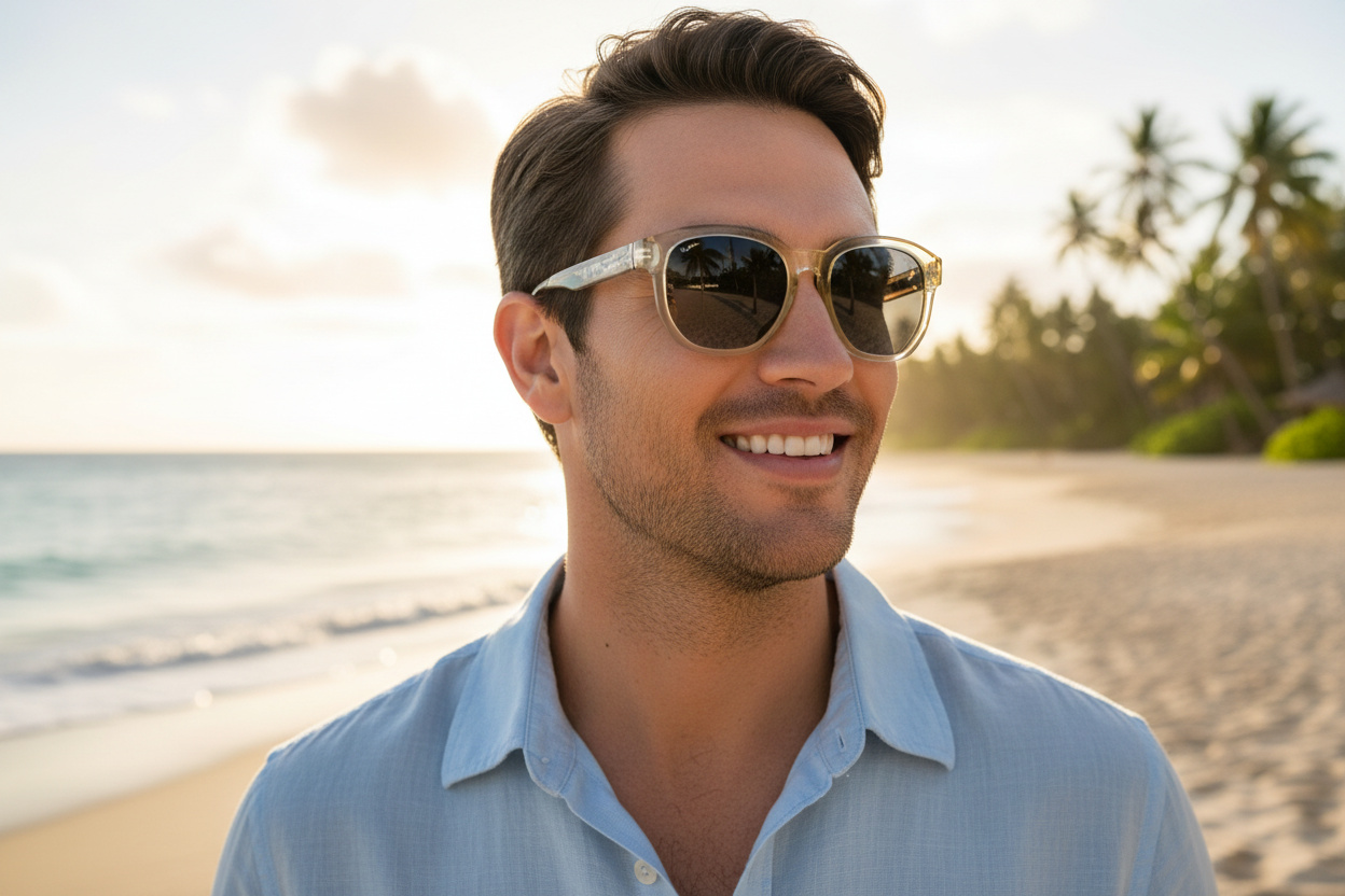 Vista frontal Maui Jim Akahai AF (GS646-21)