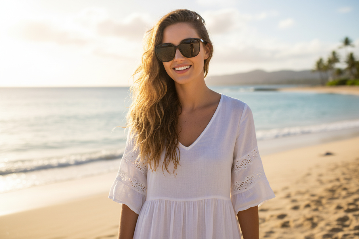 Framifrån Maui Jim Good Fun (GS871-02)