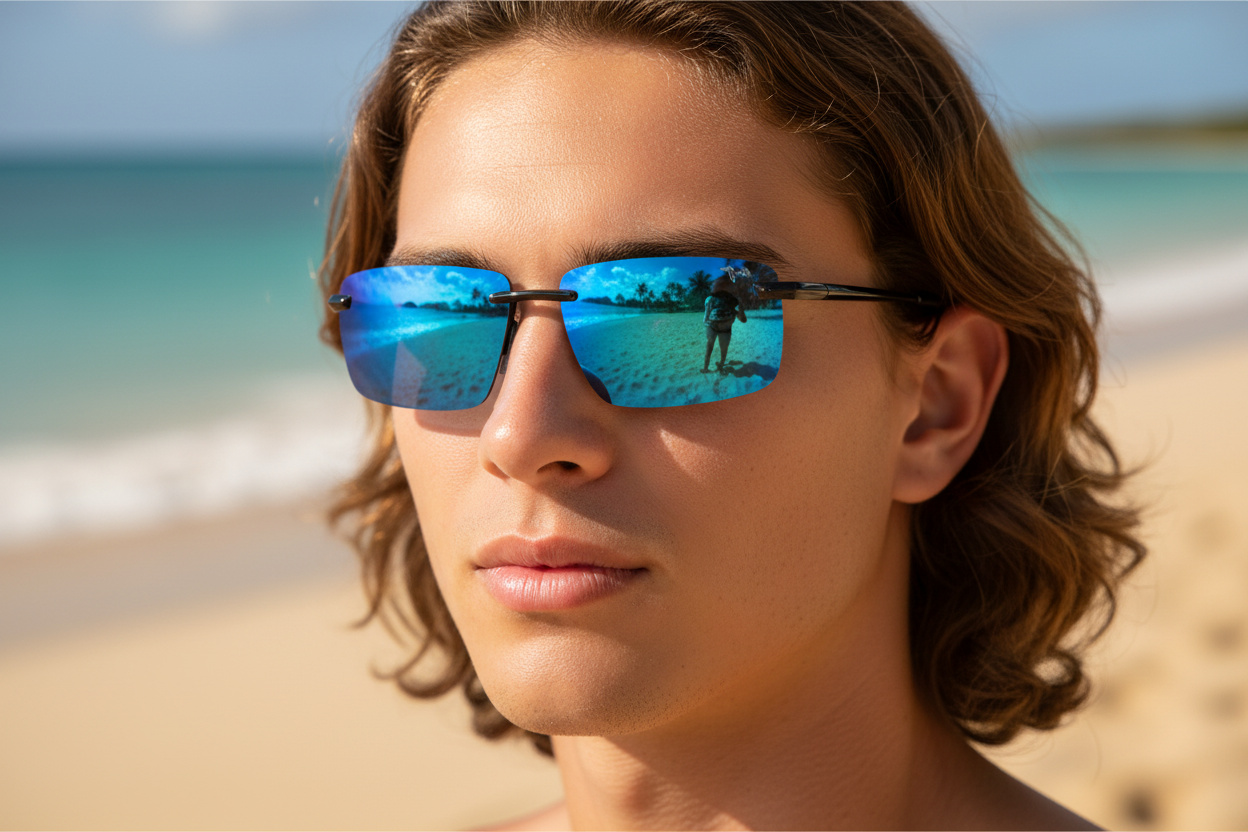 Vue de face Maui Jim Laulima (B626-14)