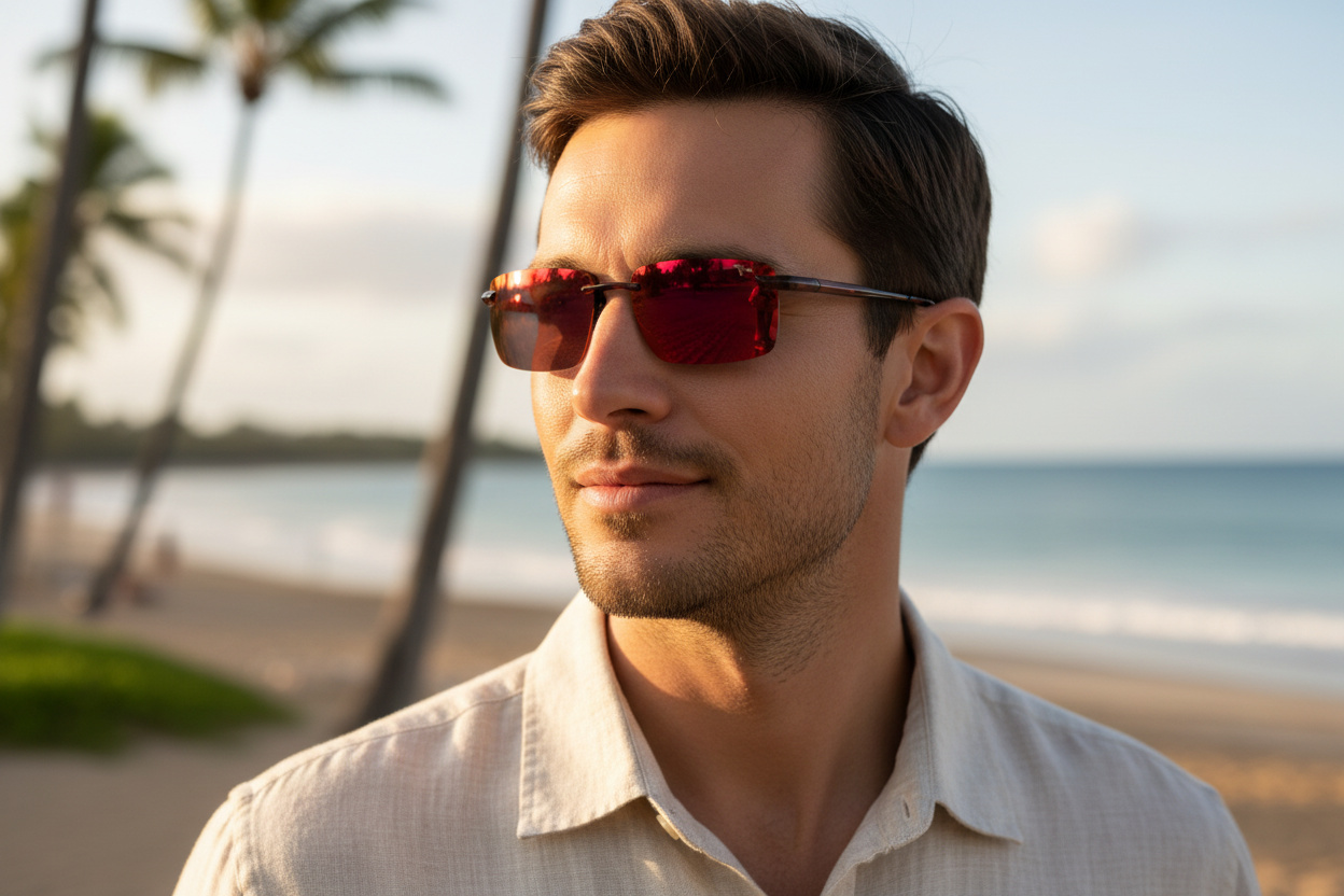 Vista frontal Maui Jim Laulima (RM626-10)