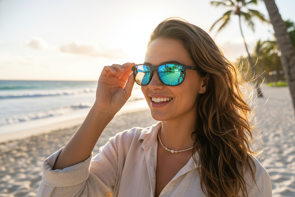 Vista frontal Maui Jim Lele Kawa (B811-03S)