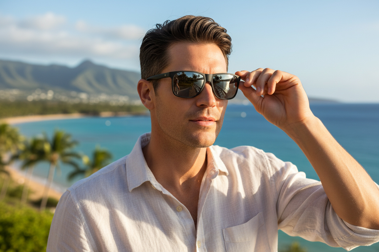 Vista frontal Maui Jim Pailolo (603-02)