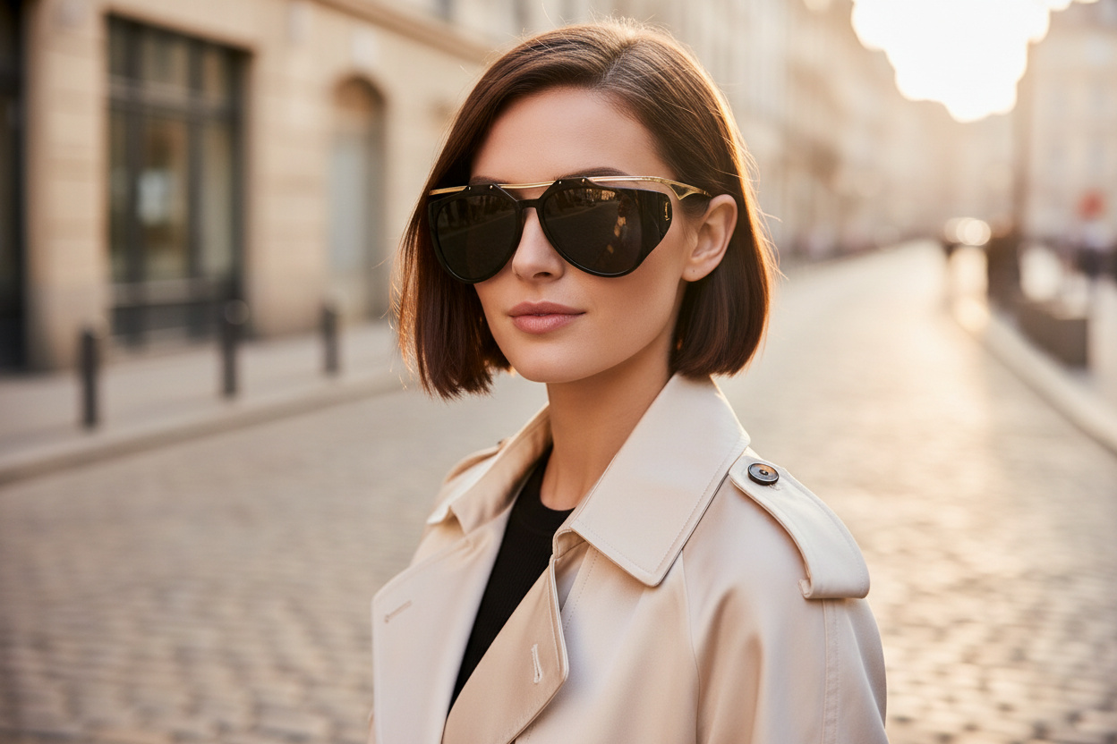 Vista frontal Saint Laurent SL M137 AMELIA (001)