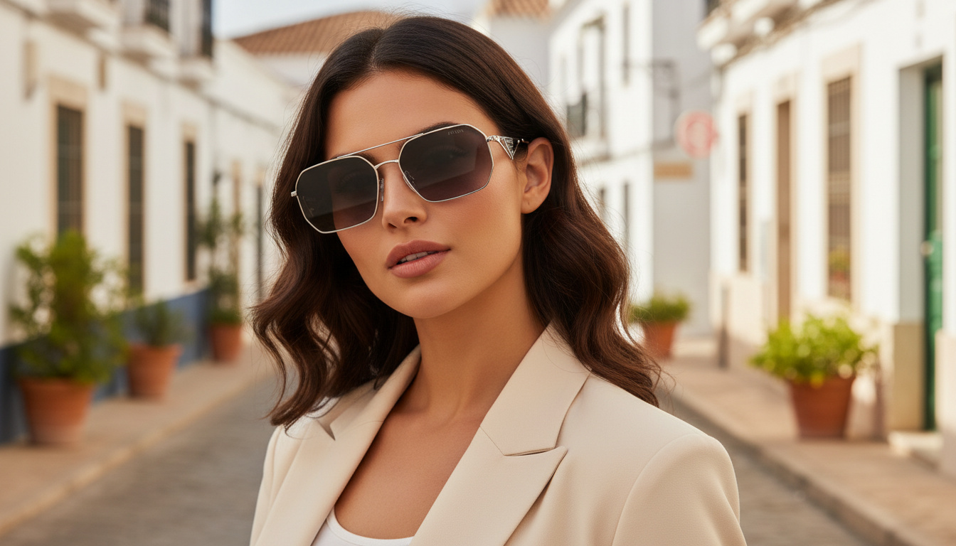 Vue de face Prada PR A51S (1BC90A)