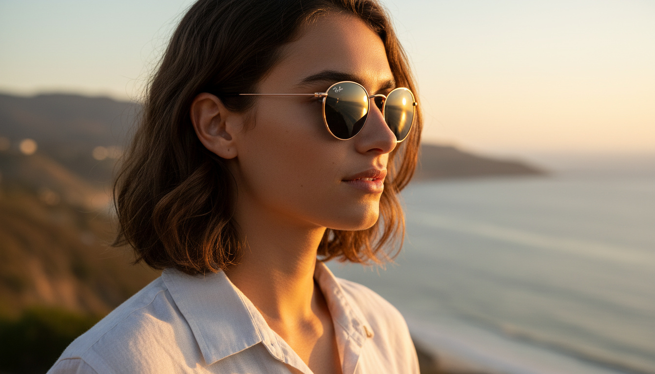 Vista frontal Ray-Ban ROUND REVERSE (RBR0103S - 92023A)
