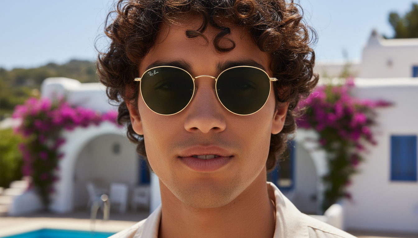 Vista frontal Ray-Ban ROUND REVERSE (RBR0103S - 001/VR)