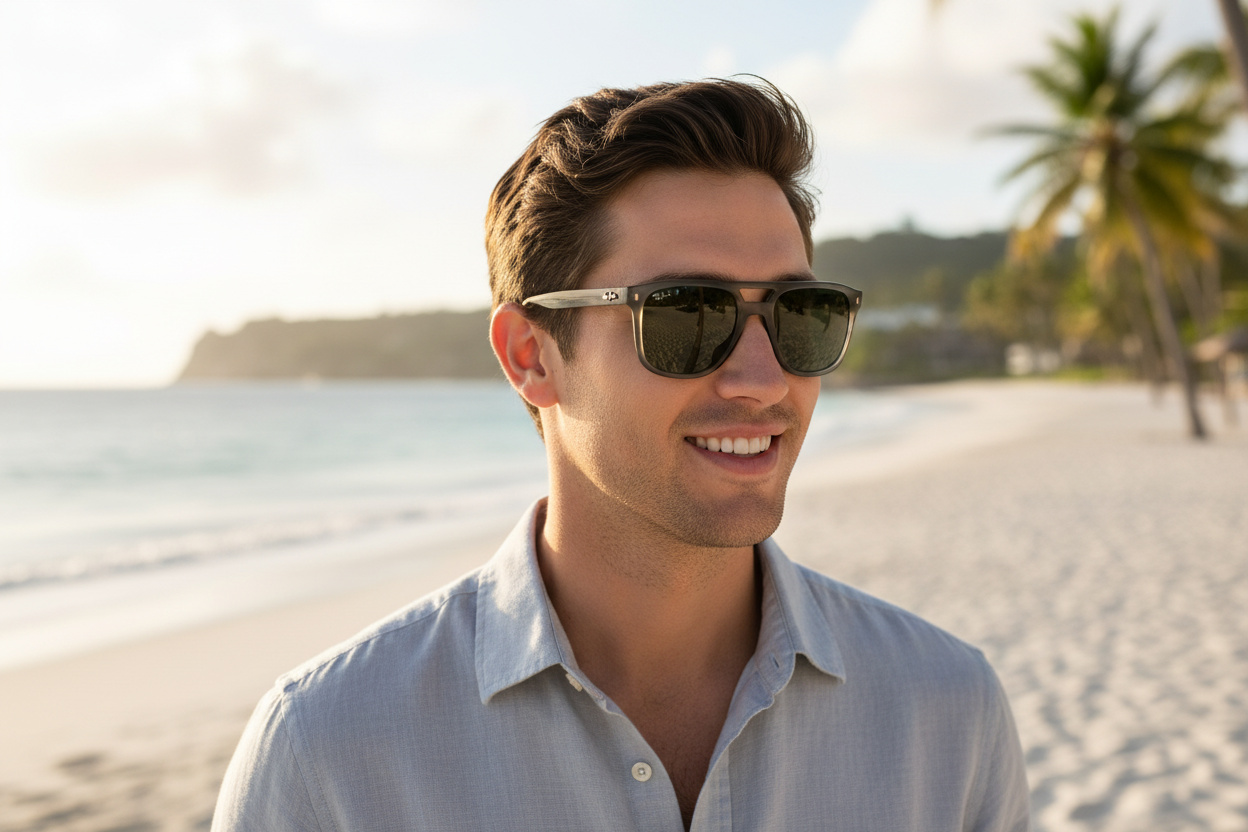 Vue de face Ray-Ban RB2213CH (14243R)