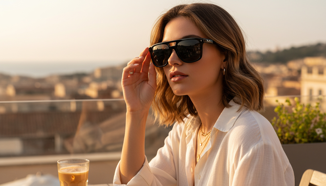 Vista frontal Ray-Ban RB2213CH (901/K8)