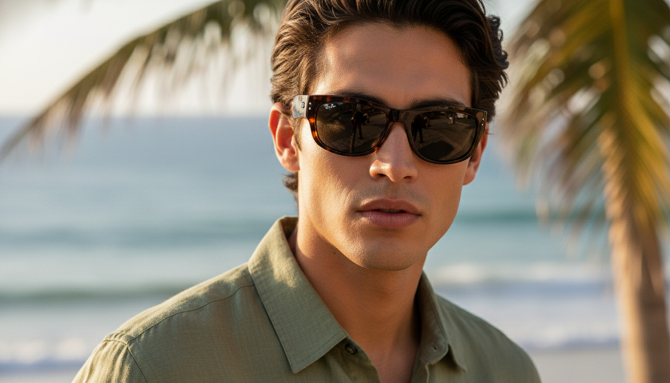 Framifrån Ray-Ban MEGA BALORAMA (RB2289 - 902/48)