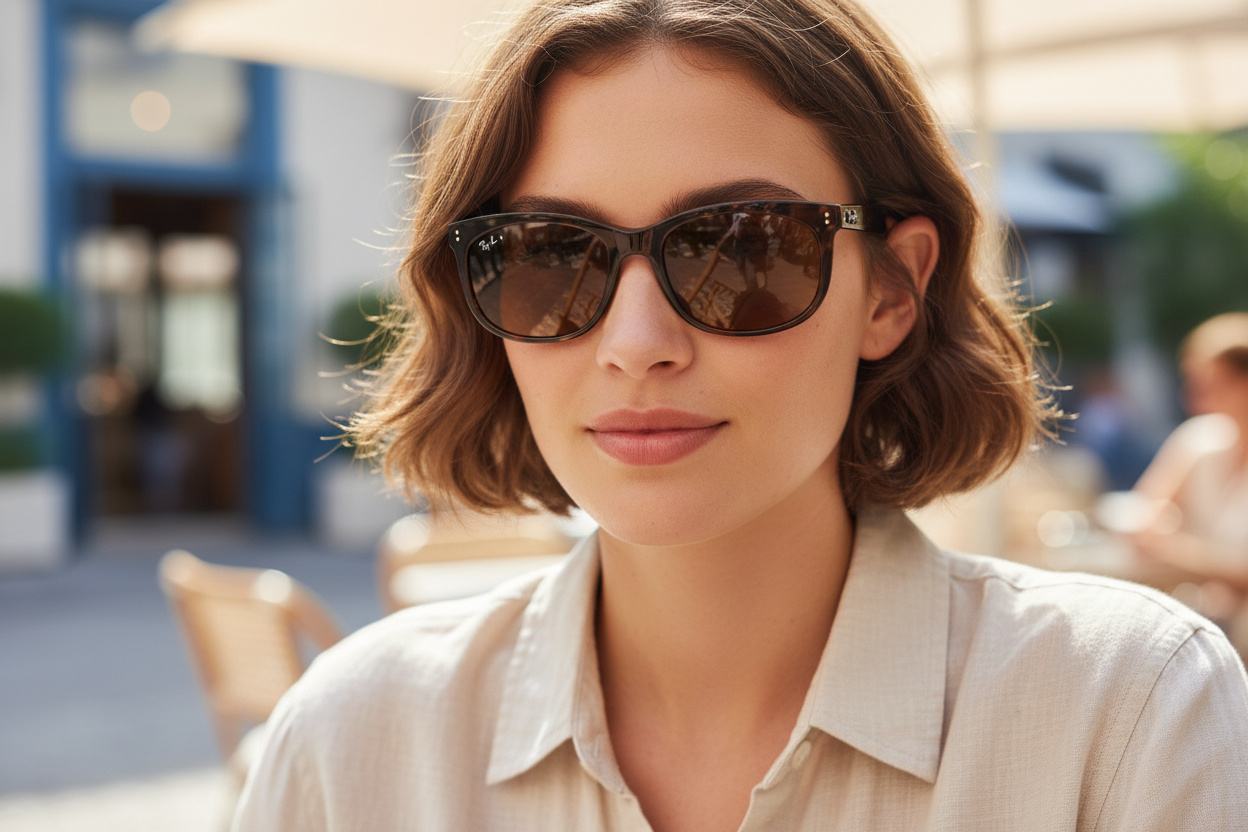 Vista frontal Ray-Ban BALORETTE (RB2389 - 902/57)