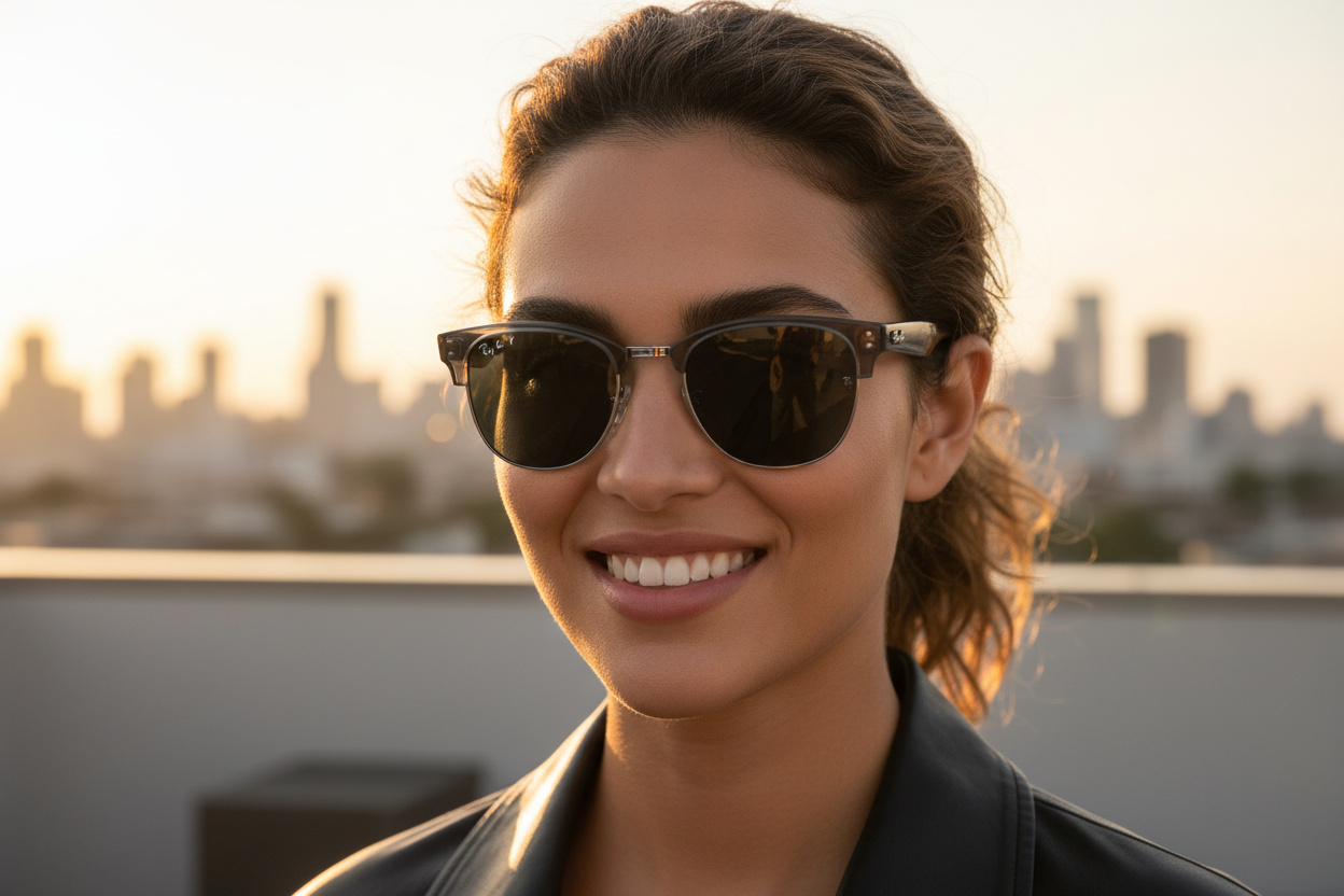 Vista frontal Ray-Ban CLUBMASTER REVERSE (RBR0504S - 670781)