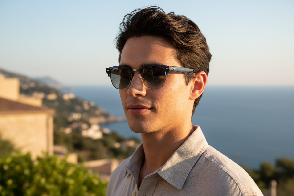 Vista frontal Ray-Ban CLUBMASTER REVERSE (RBR0504S - 670879)
