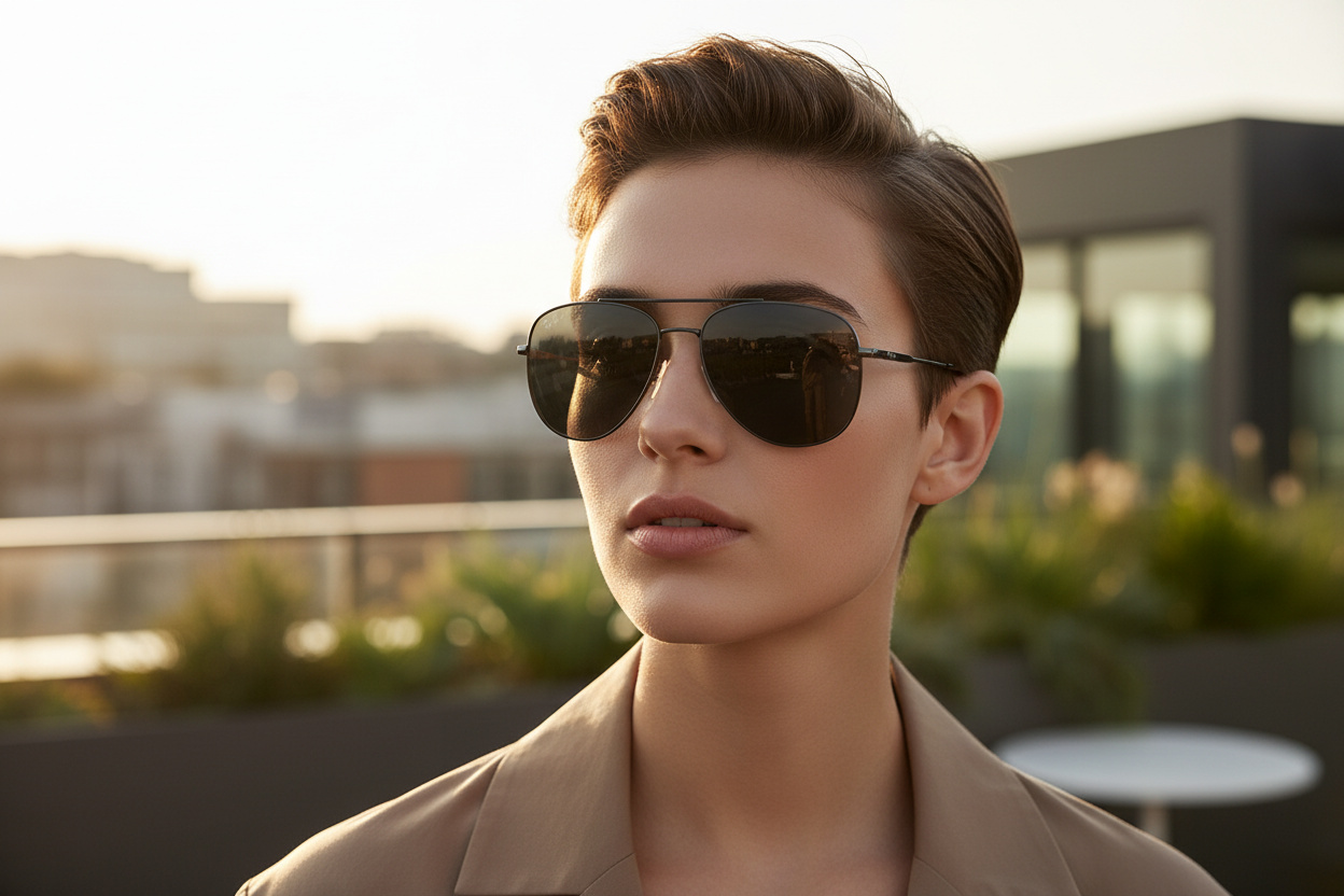 Vista frontal Ray-Ban WILLIAM TITANIUM (RB8097 - 926748)
