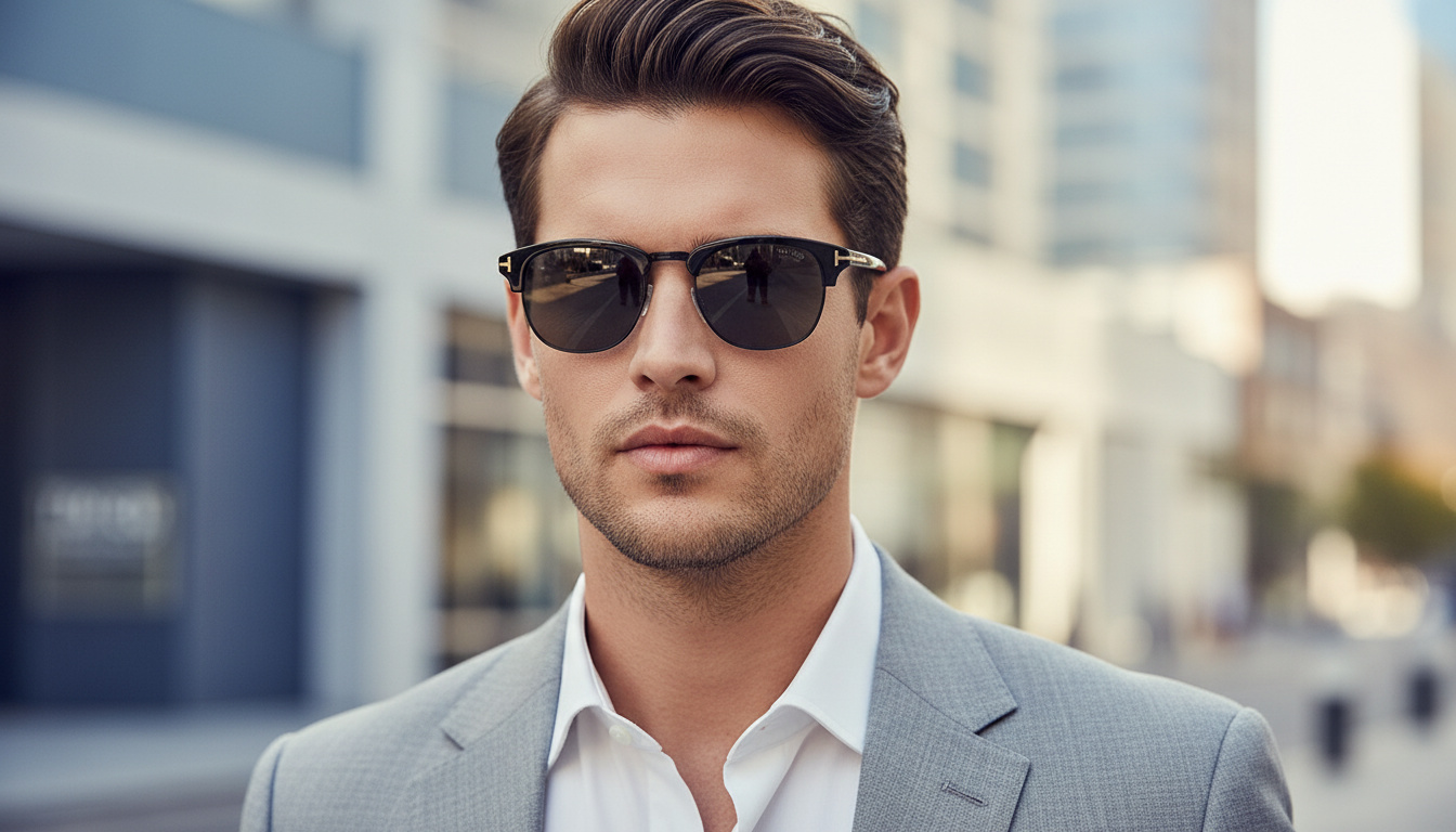 [glasses-front-view] Tom Ford HENRY (FT0248 - 01D)