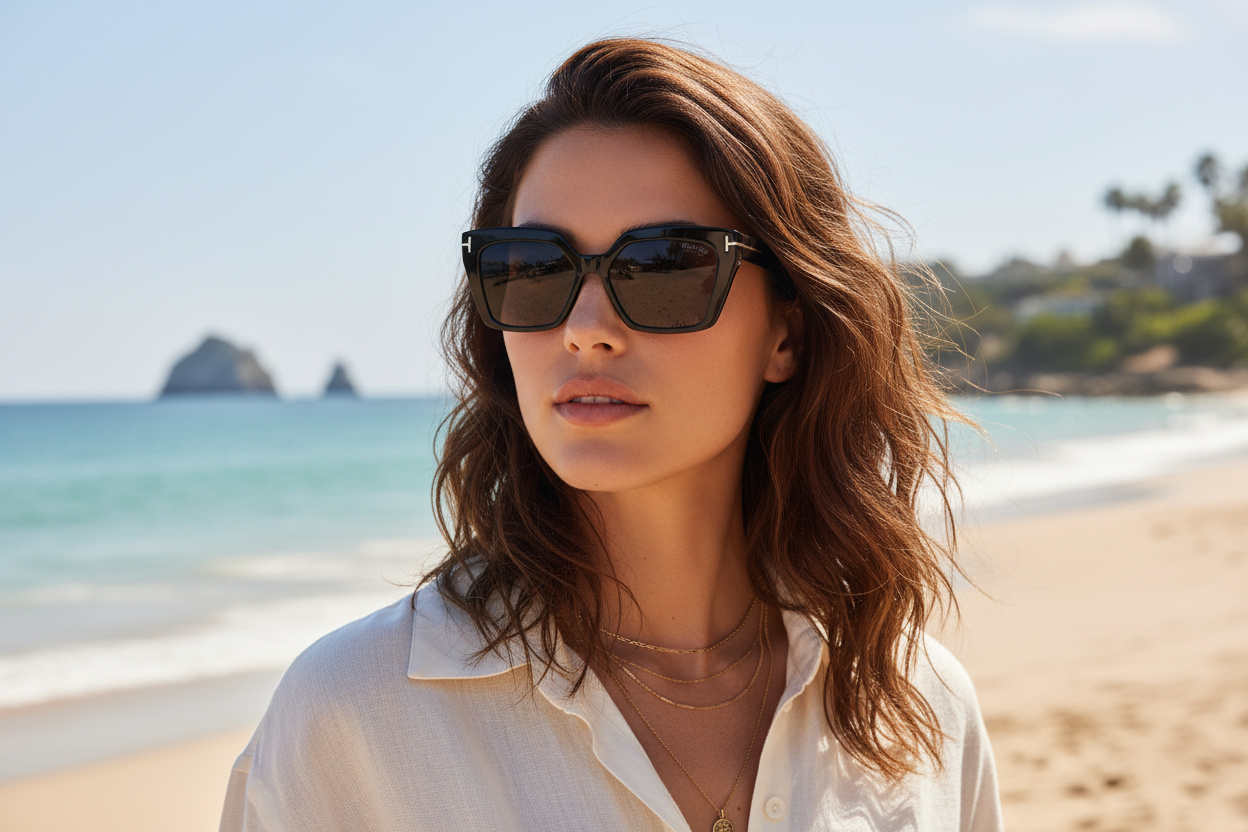 Vista frontal Tom Ford WINONA (FT1030 - 01D)