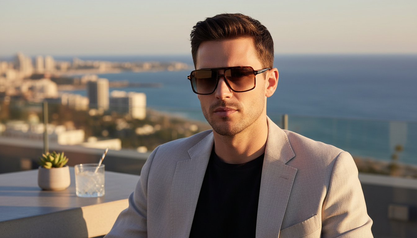 Vista frontal Tom Ford KEMP (FT1177 - 52B)