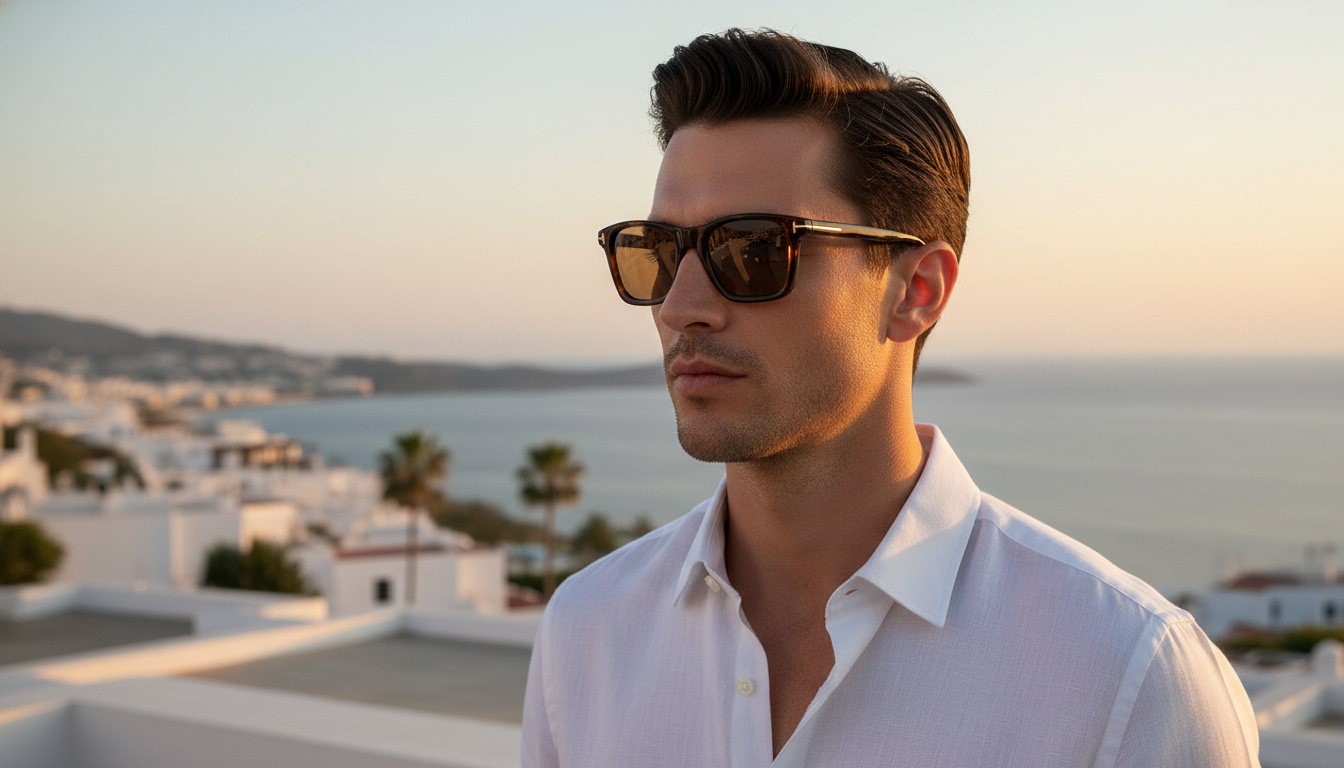 Elölnézet Tom Ford BARRON (FT1179 - 52E)