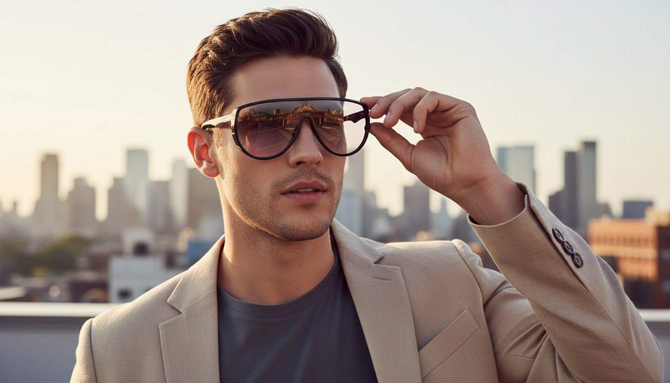 Vista frontal Tom Ford ACHILLES (FT1182 - 01A)