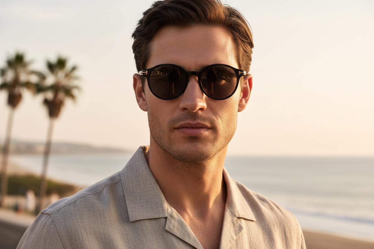 [glasses-front-view] Tom Ford ARAKI (FT1184 - 01A)