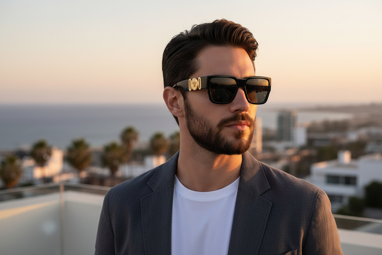 [glasses-front-view] Versace VE4483D (GB1/87)