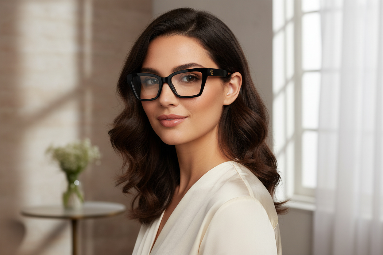 Vista frontal Gucci GG1715O (001)