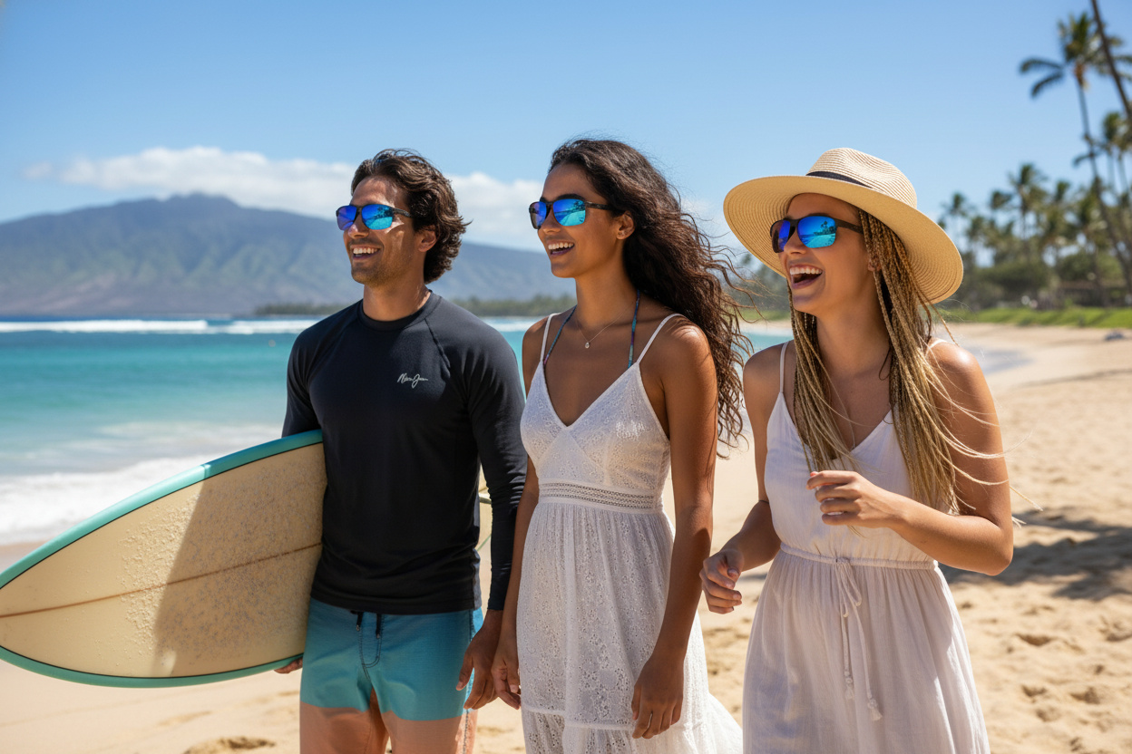 Elölnézet Maui Jim Hookipa (B807-1115)