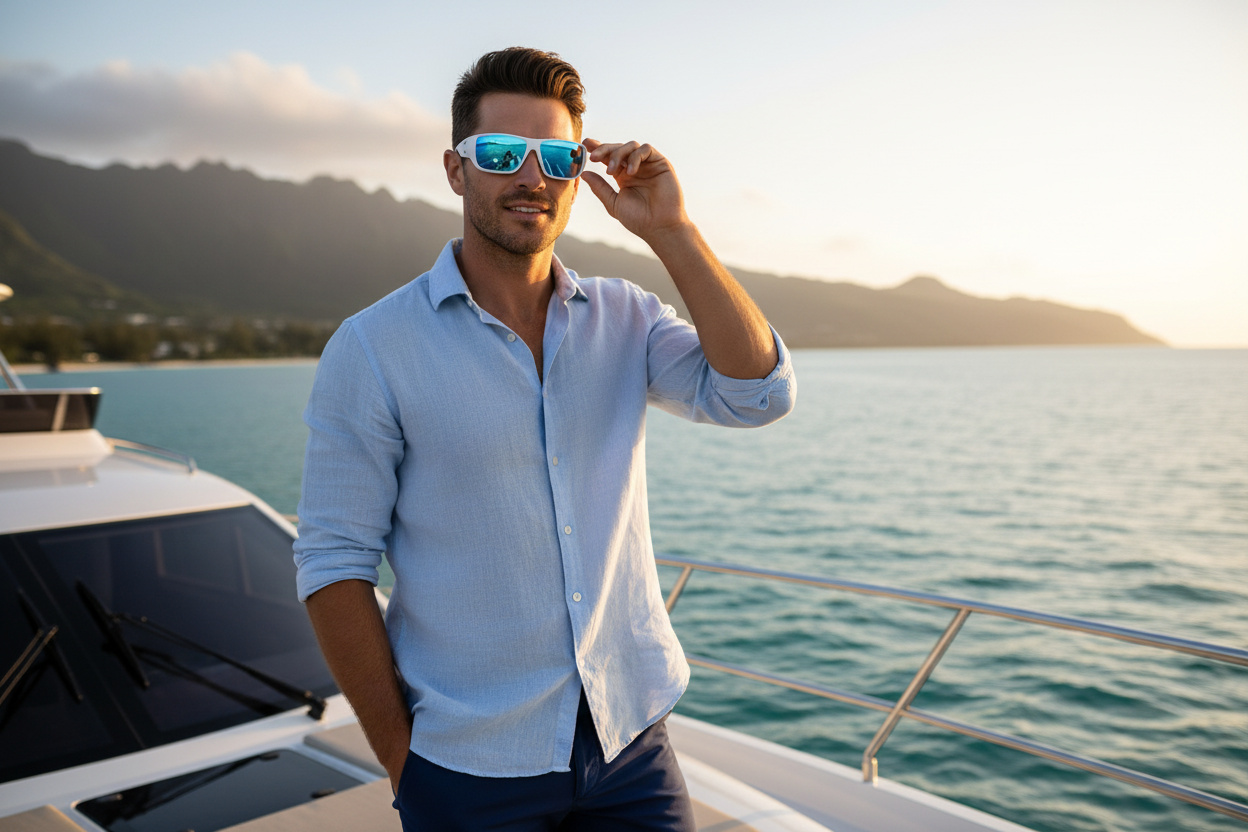 Vista frontal Maui Jim Keha (B663-05)