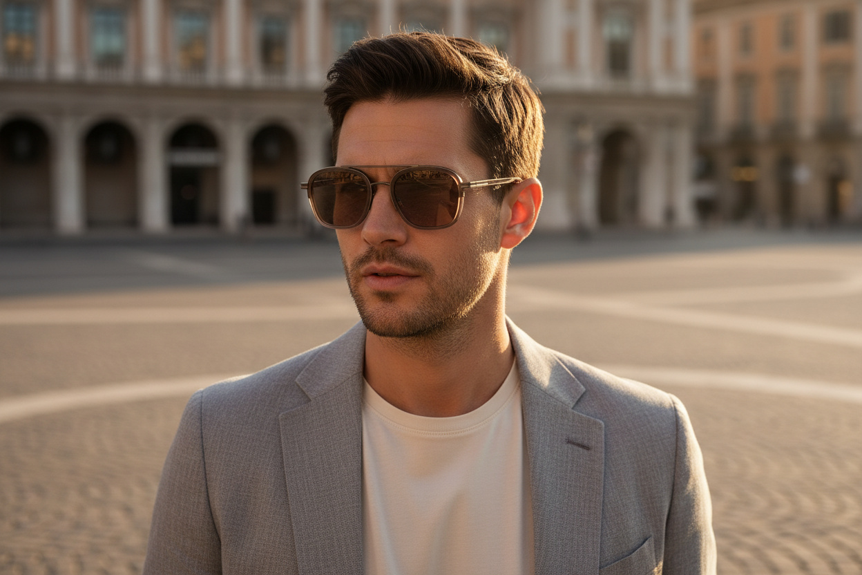 [glasses-front-view] Zegna EZ0231 (45E)