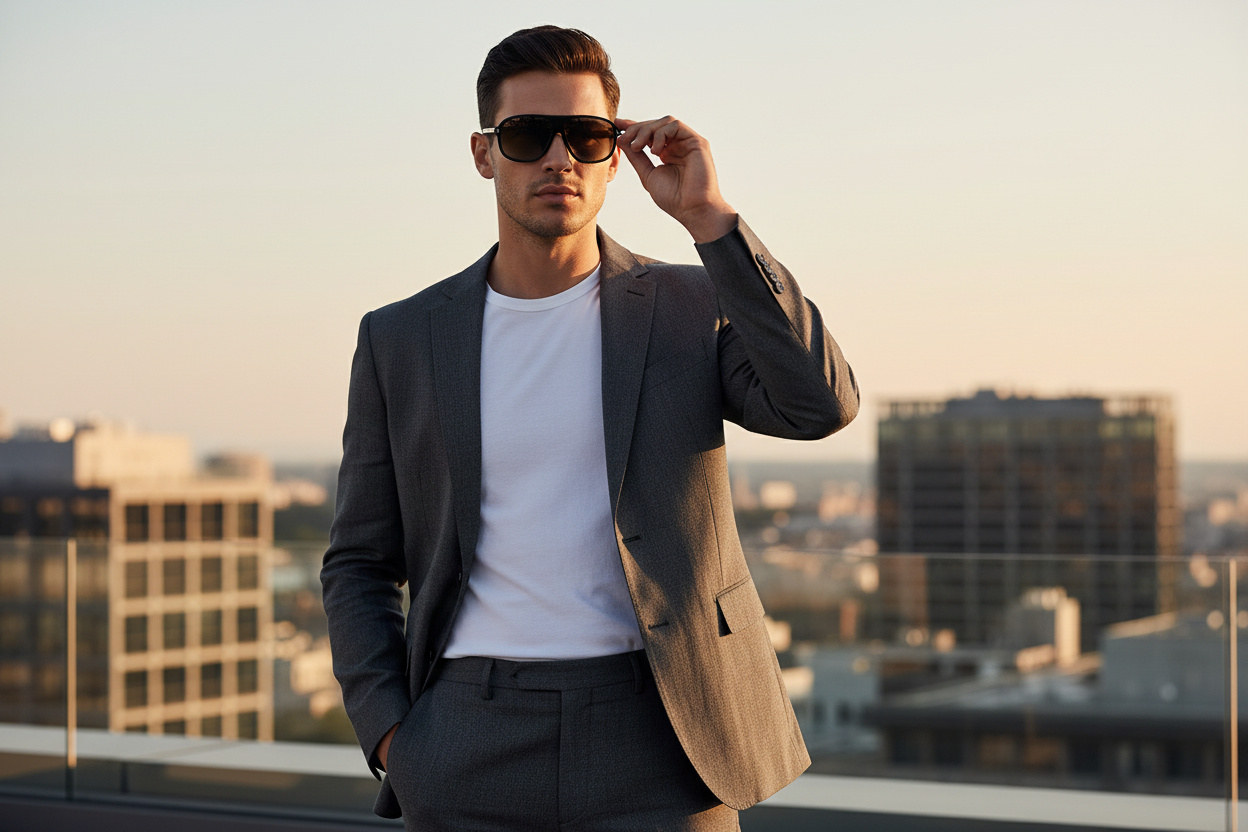 Vedere din față Tom Ford GUILLAUME (FT1208 - 01B)