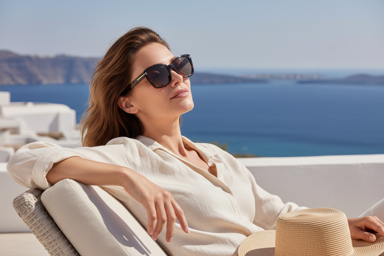 Vista frontal Tom Ford HAYLAY (FT1216 - 52H)