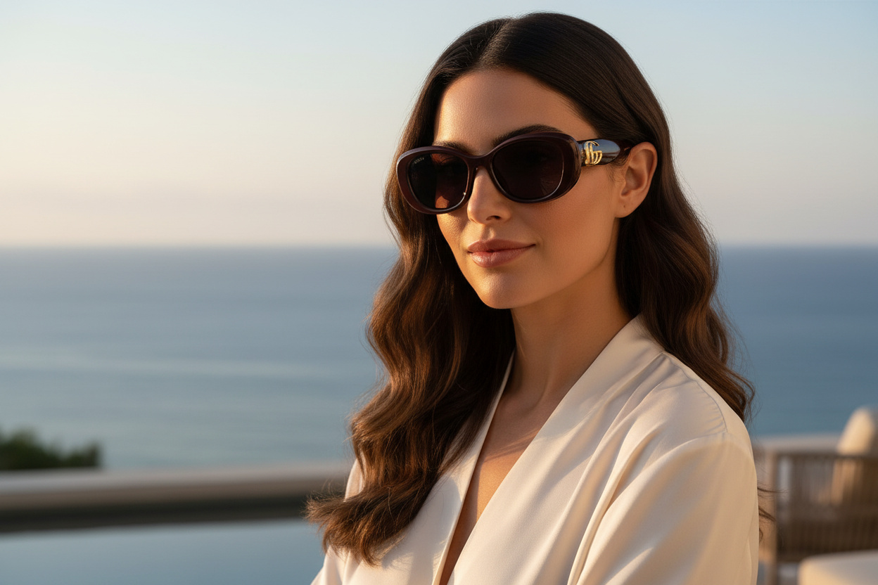Vista frontal Gucci GG1829SK (003)