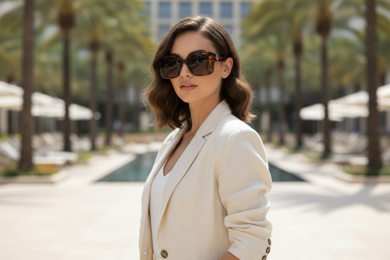 Vue de face Gucci GG1861S (002)