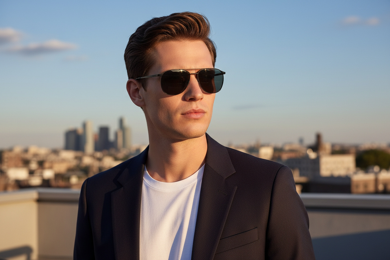 Vue de face Saint Laurent SL 796 VINCENT (003)