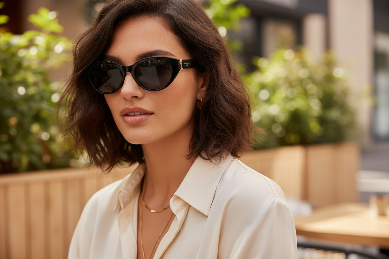 Framifrån Saint Laurent SL M148 (001)