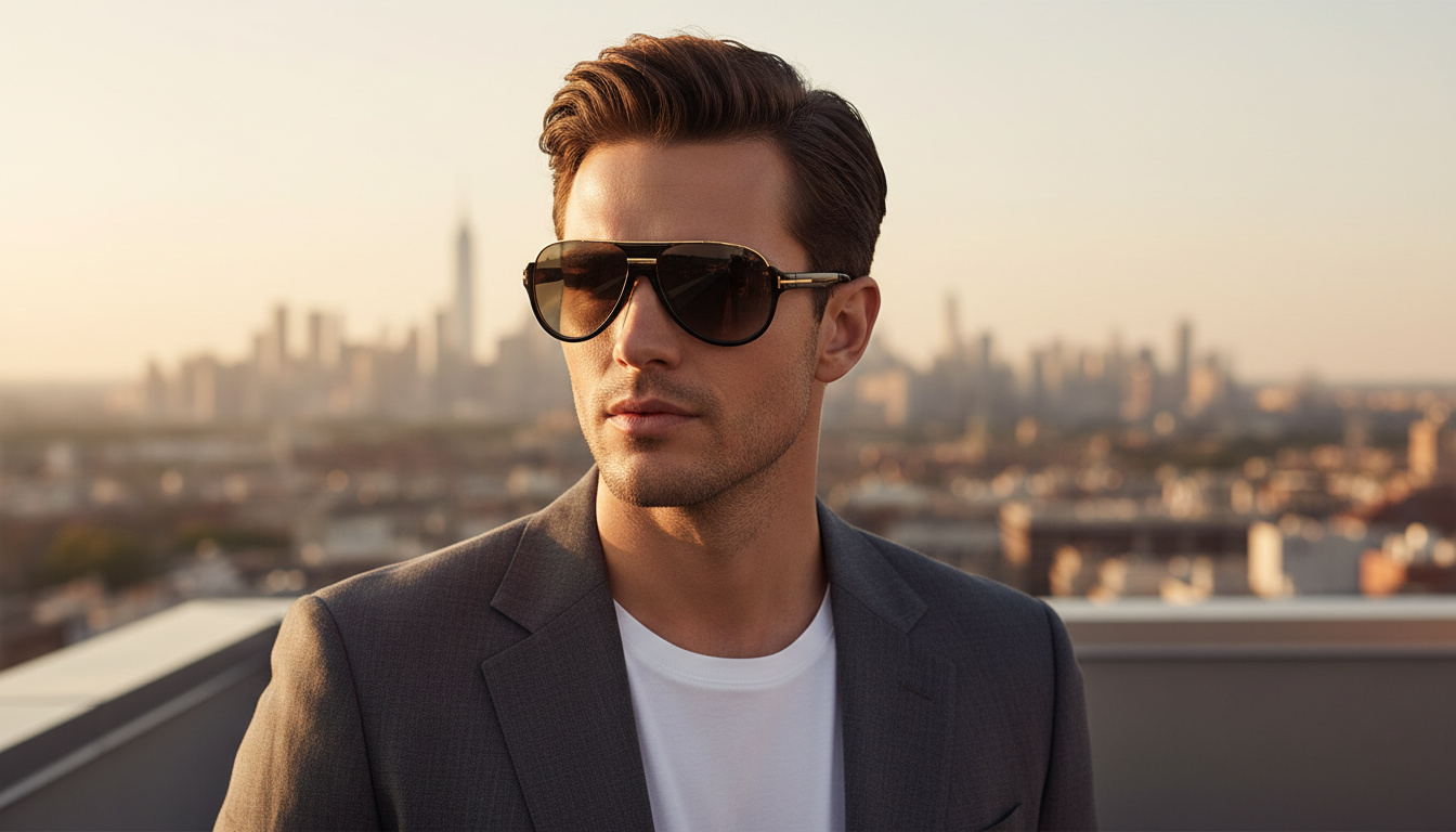 [glasses-front-view] Tom Ford DIMITRY (FT0334 - 01P)