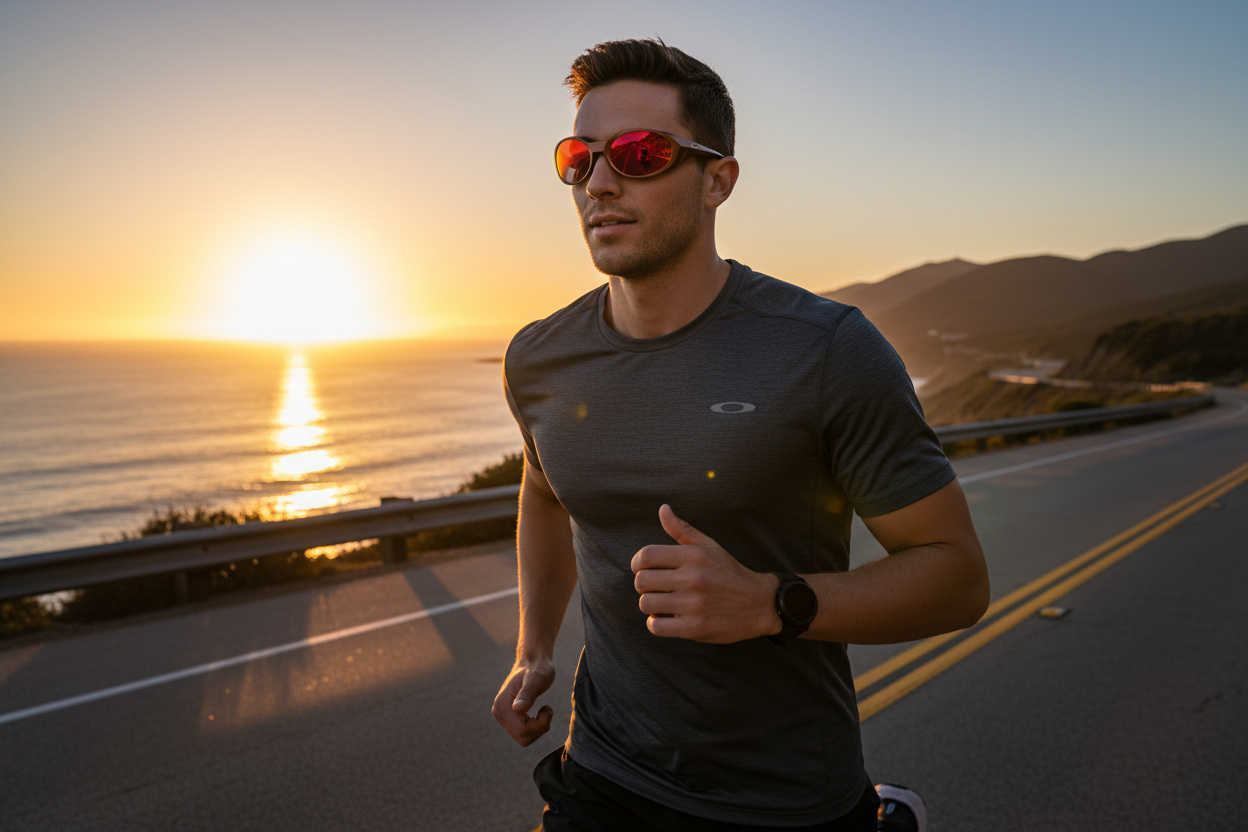 Vue de face Oakley EYEJACKET REDUX (OO9438 - 943825)