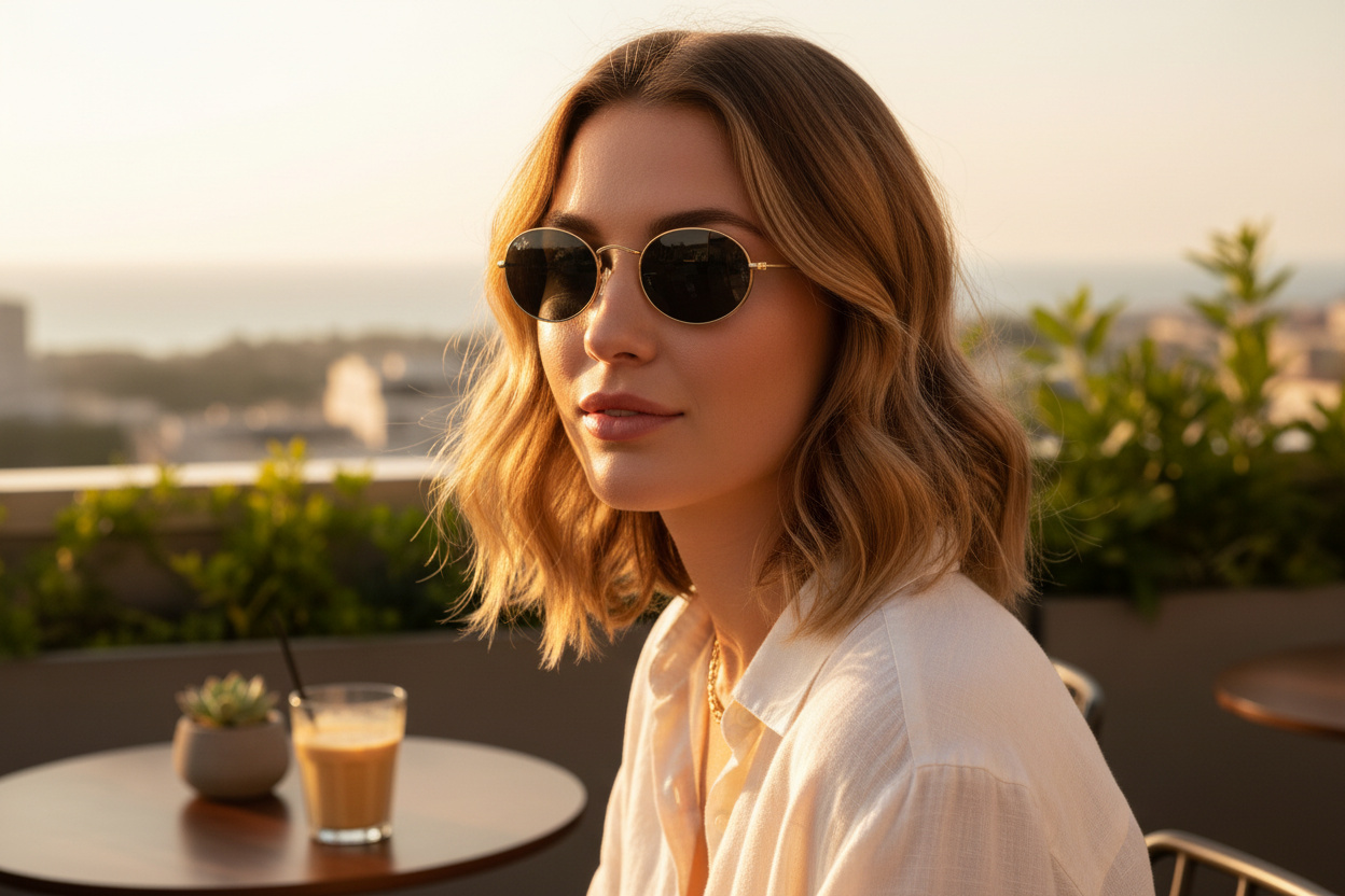 Vista frontal Ray-Ban OVAL (RB3547N - 001/R5)