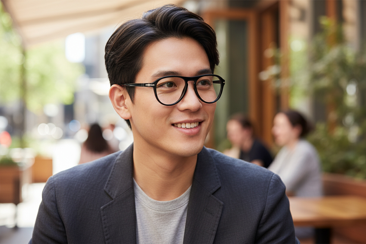 Vue de face Persol LYNN (PO3371V - 95)