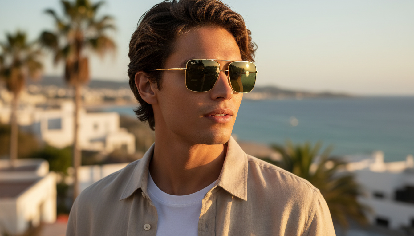 Vue de face Ray-Ban ARI (RB3758 - 9213/2)