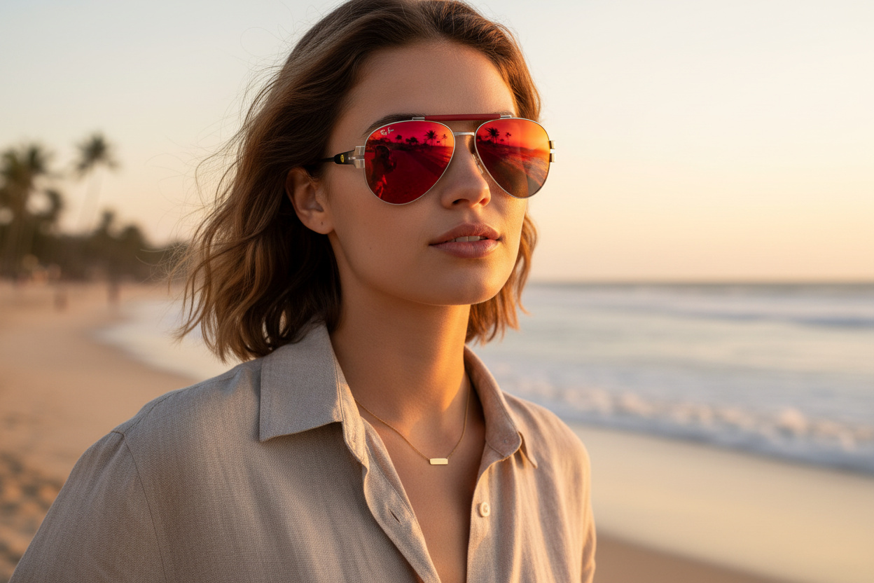 Framifrån Ray-Ban RB3762M (F1256P)