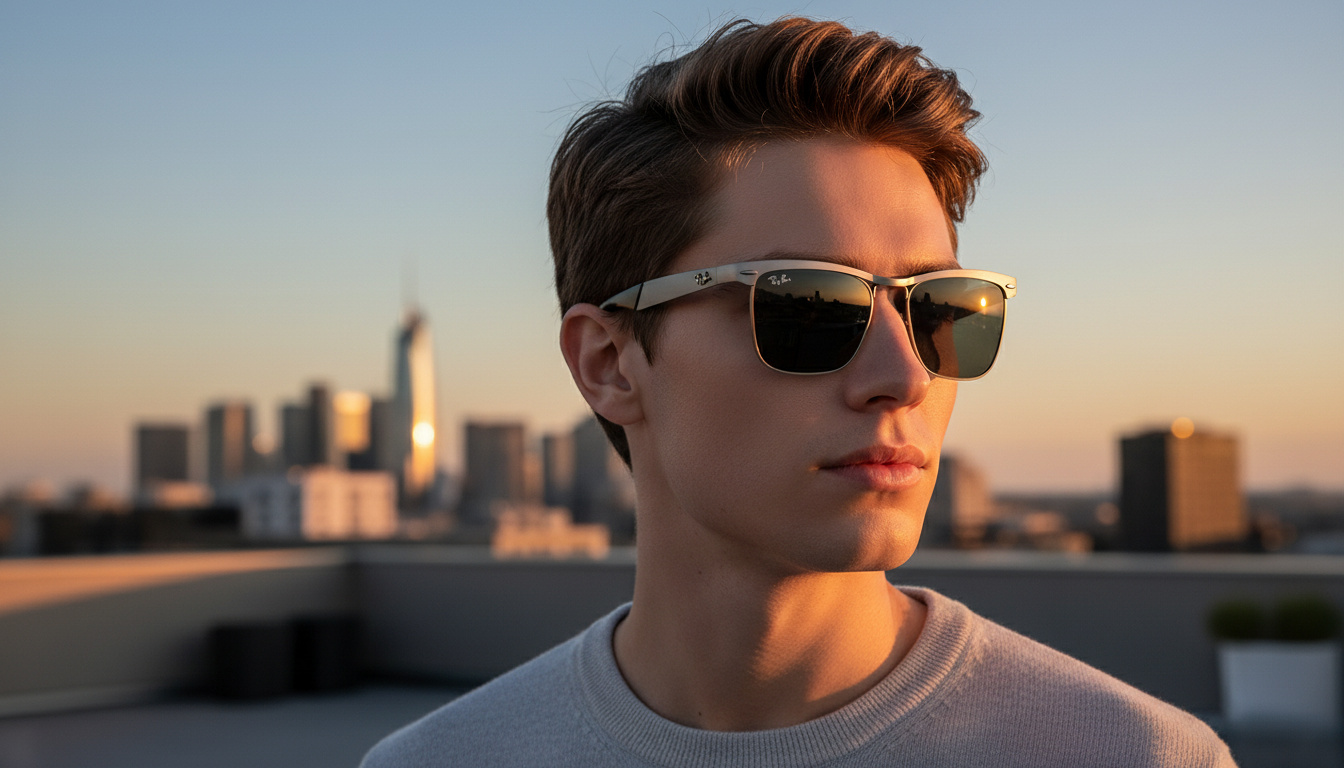 Vista frontal Ray-Ban WAYFARER DELUXE (RB3875 - 029/R5)