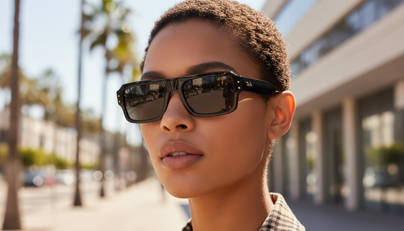 Vista frontal Ray-Ban FLACKO (RB4454 - 667748)