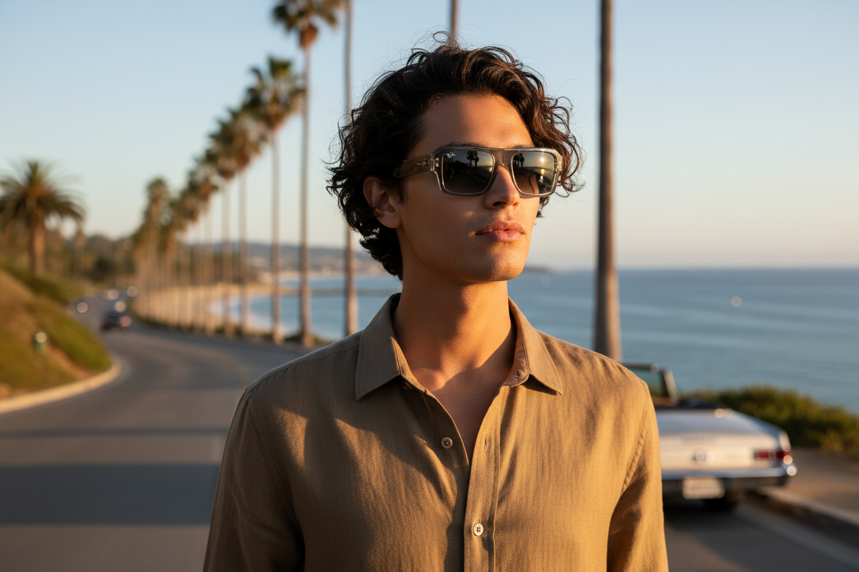 Vista frontal Ray-Ban FLACKO (RB4454 - 680571)