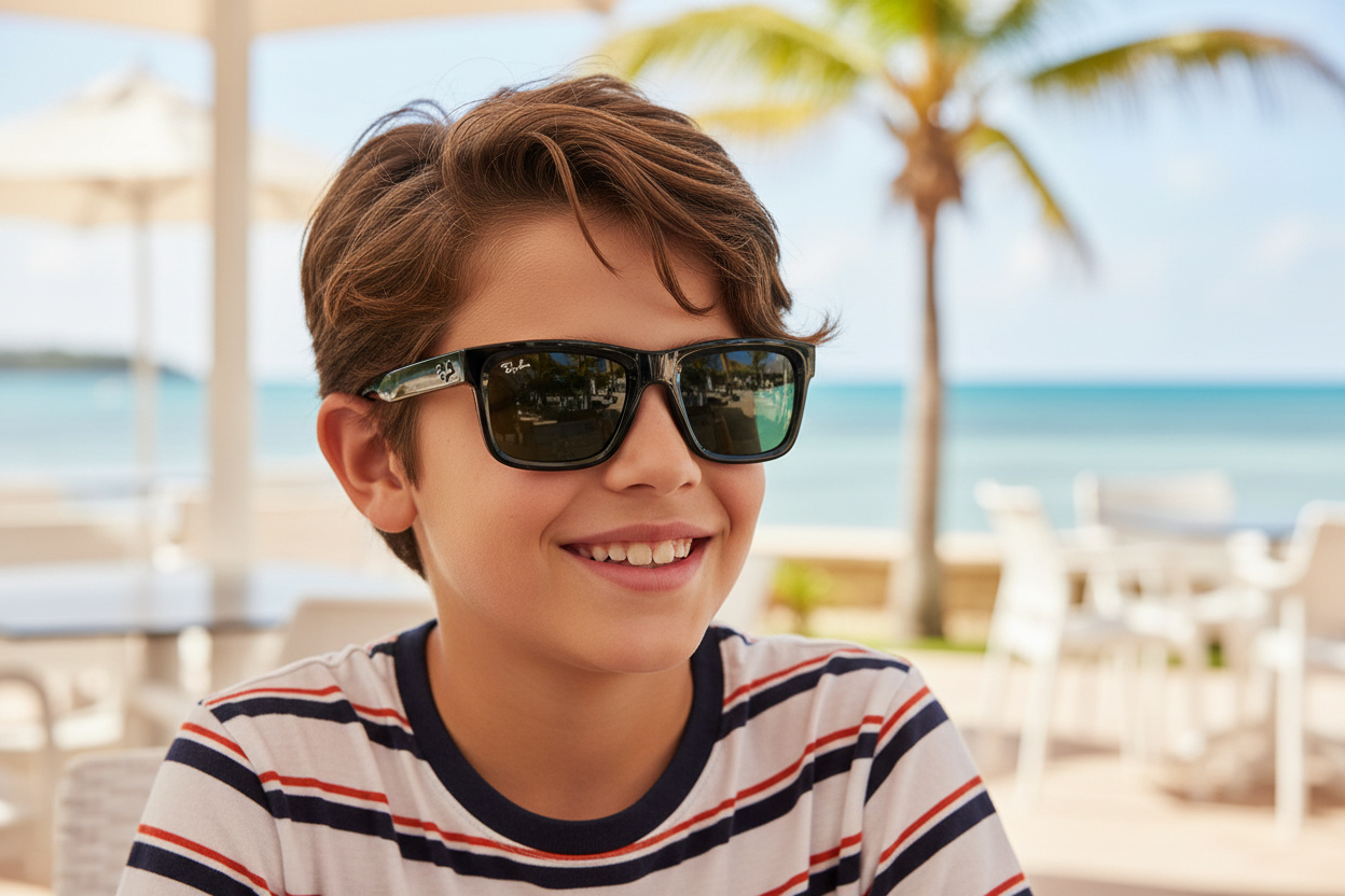 Vista frontal Ray-Ban Kids RJ9196S (100/71)