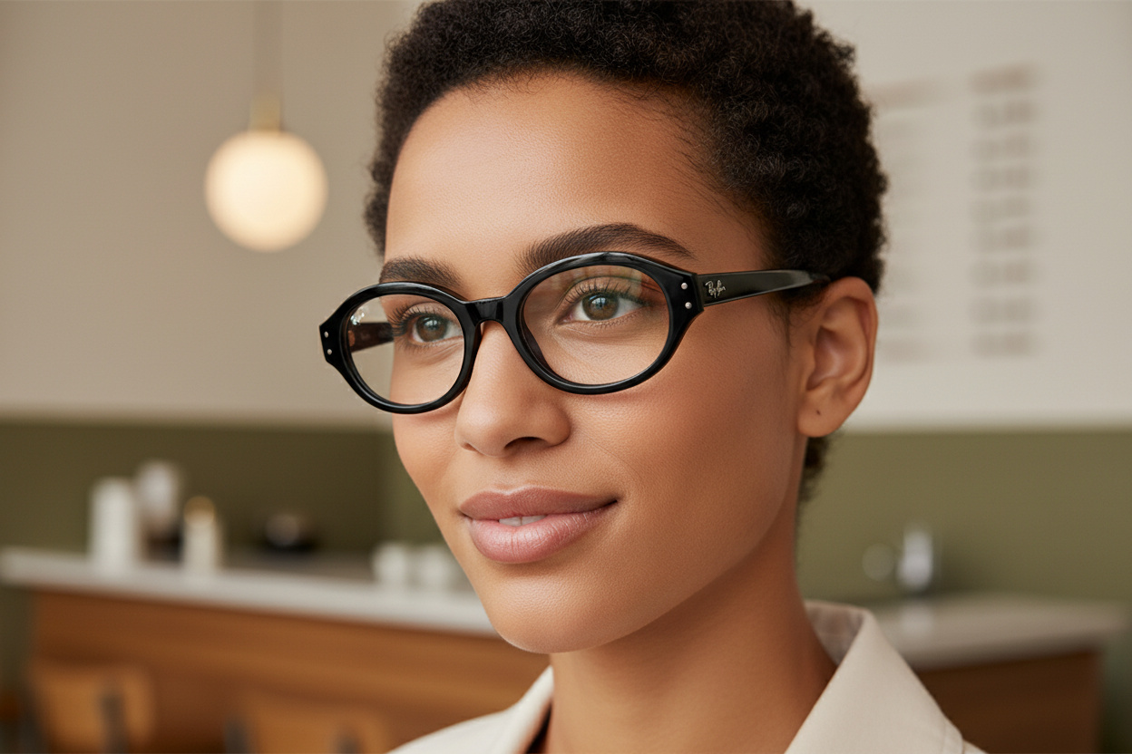 Vista frontal Ray-Ban SHILO (RX7257 - 8260)