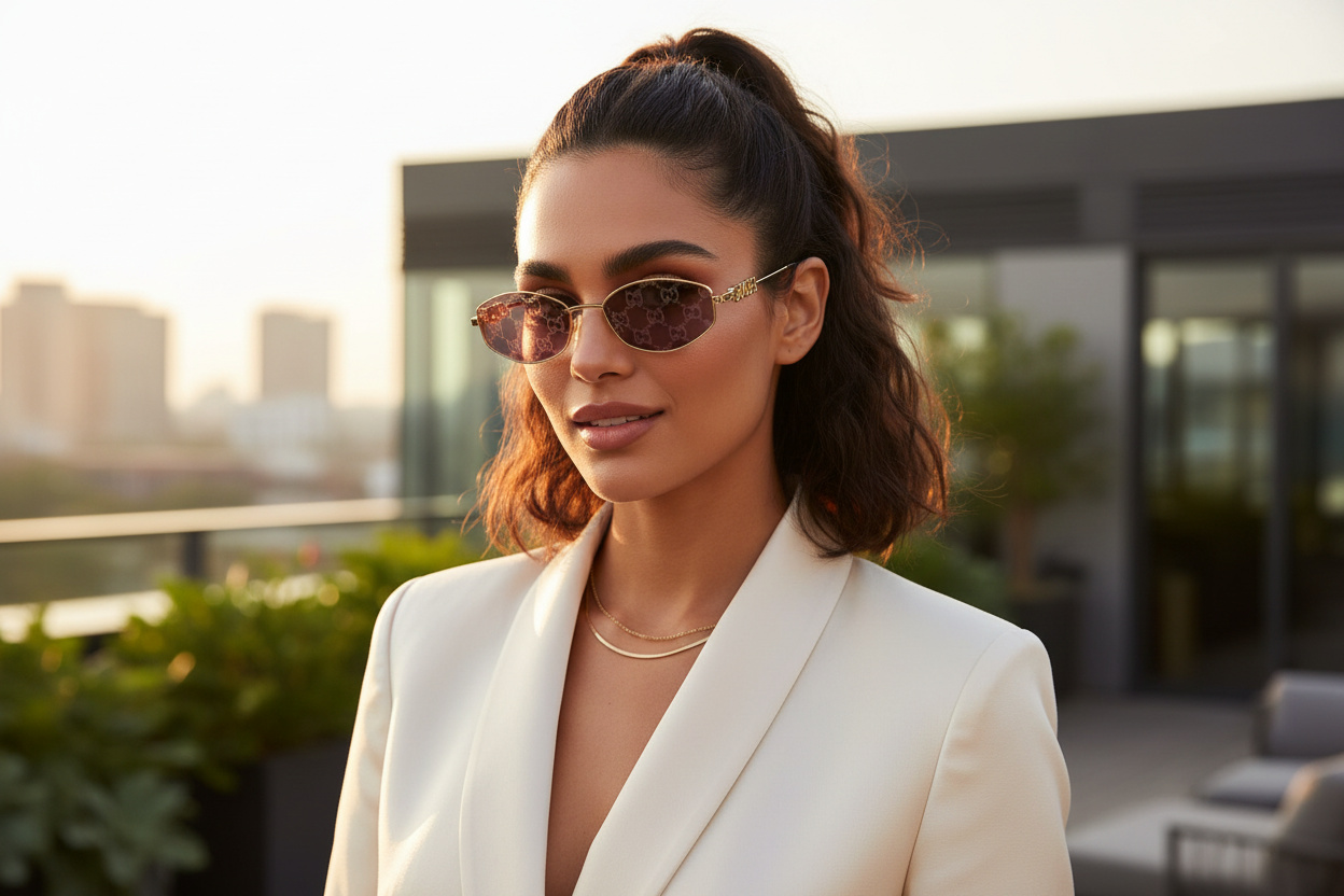 Εμπρόσθια όψη Gucci GG1802S (002)