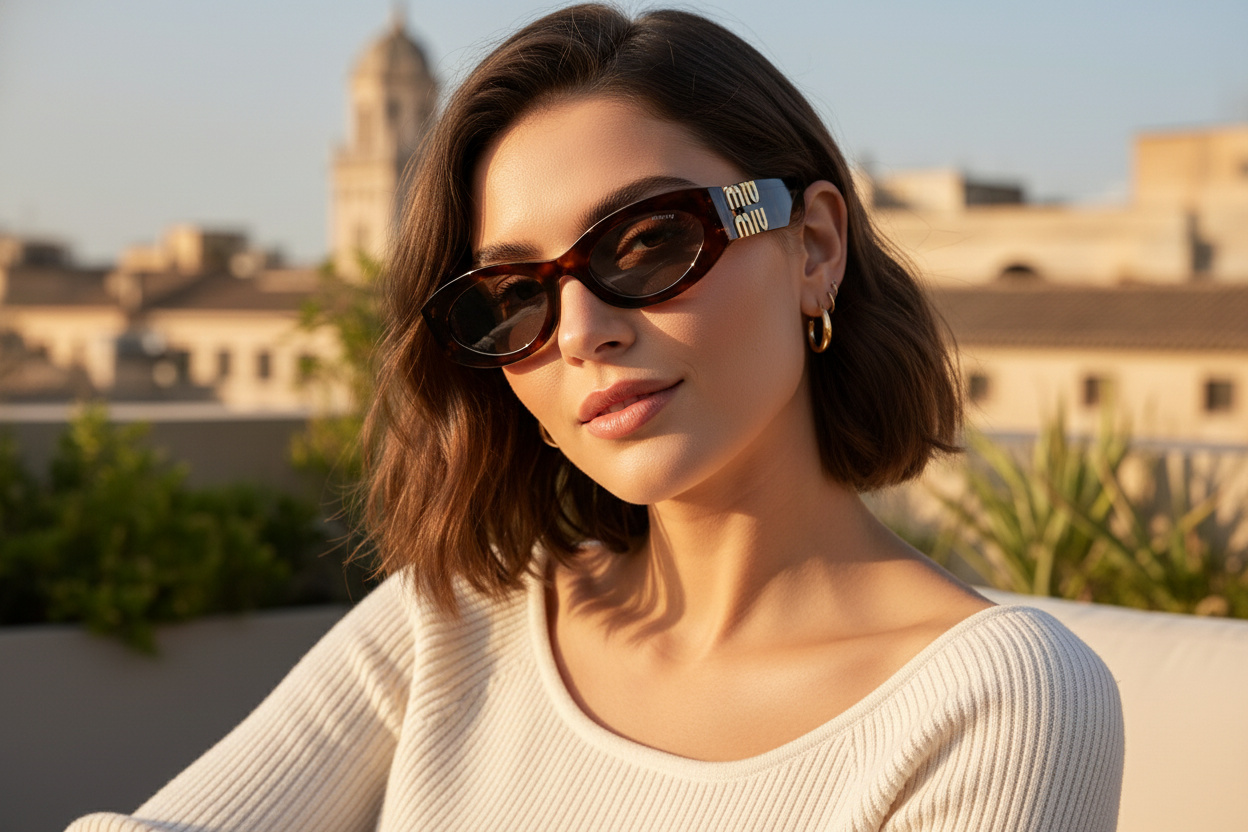 Vista frontal Miu Miu 0MU 11WS (MU 11WS - 21C40O)